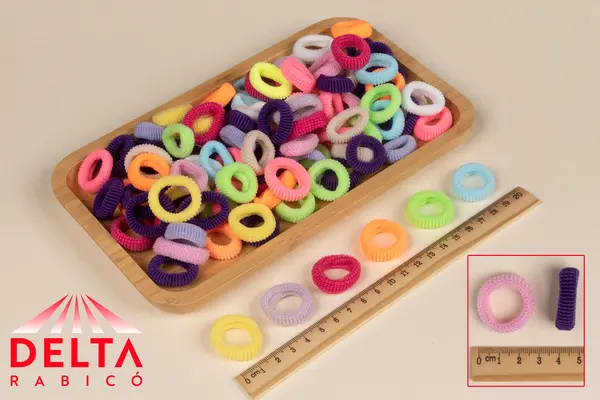 Resistência com os elásticos de cabelo da Rabicó Delta